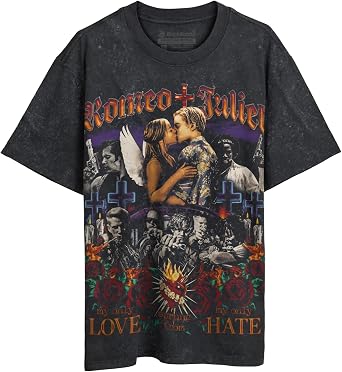 Black Rabbit Romeo + Juliet My Only Love Sprung from My Only Hate 90s Retro Unisex Classic T-Shirt