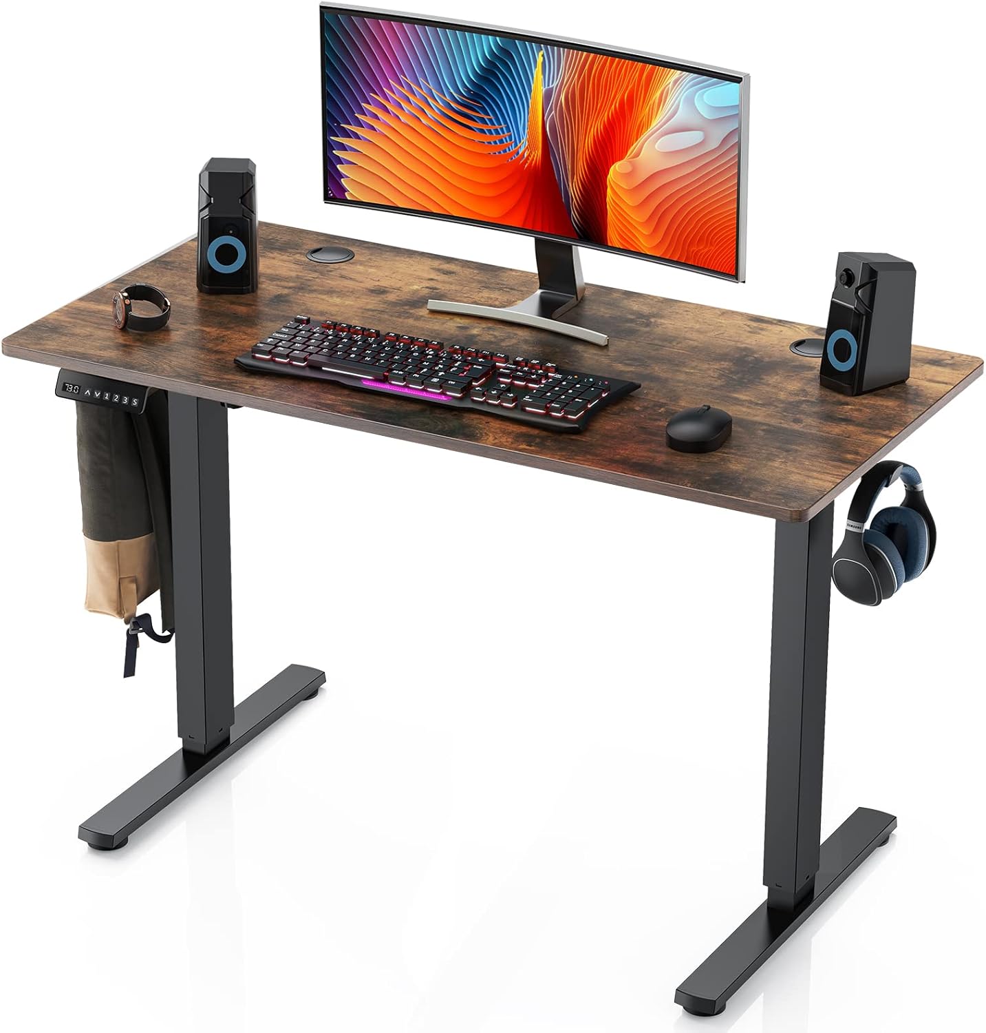 Amazon.com: Electric Standing Desk, 40 x 24in Adjustable Height ...