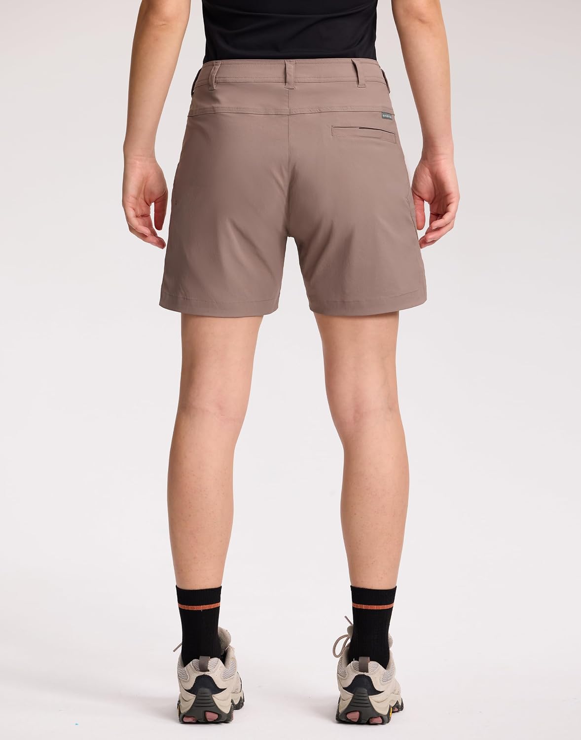 Pioneer Camp Women's 5" Ripstop Hiking Cargo Shorts Water Resistant with 4 Pockets Lightweight Quick Dry Shorts for Climbing