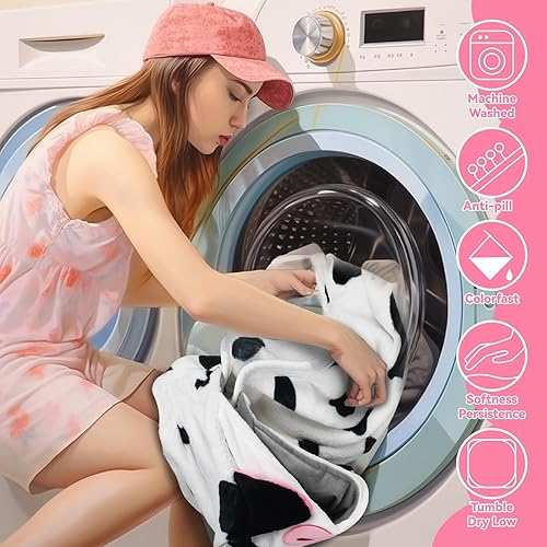 Miniatura 6 de Manta con capucha, suave, cálida y acogedora para adultos