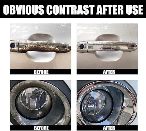 Miniatura 5 de YG LianKai Limpiador de ruedas de bombardero de frenos, potente spray limpiador de ruedas de bronce para camiones y automóviles, sin ácido, perfecto