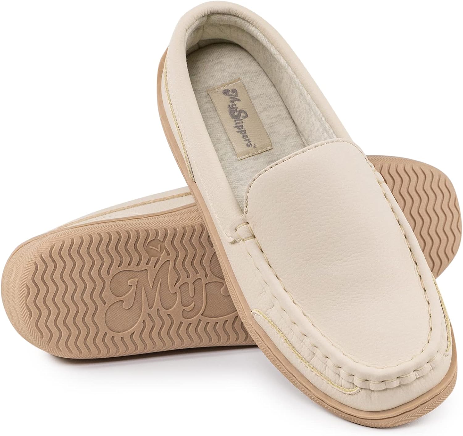 MySlipper Women's All Season Moccasin Slippers Size 9