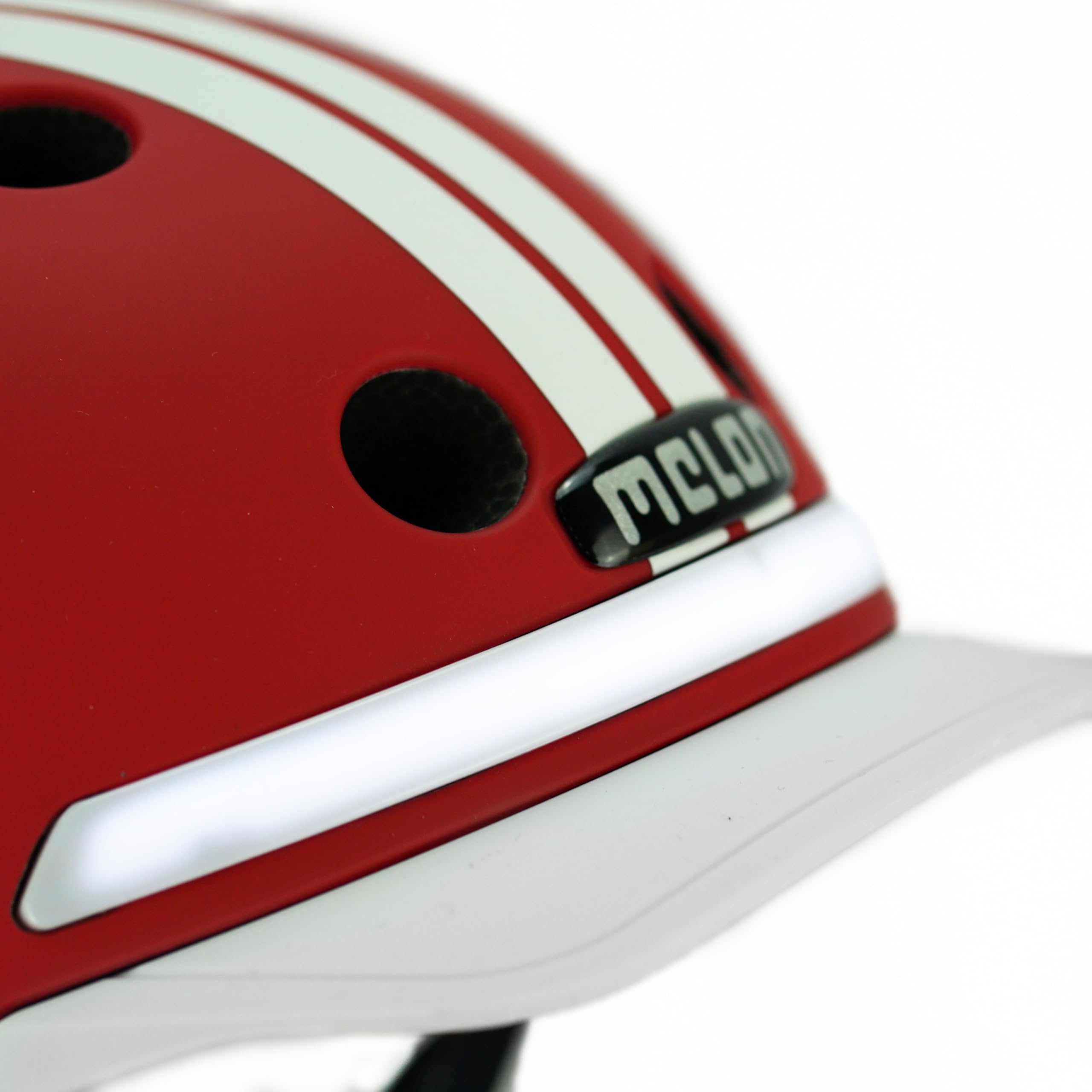 Melon Fahrradhelm E-Series für Damen & Herren | sicherer Cityhelm mit Beleuchtung | Front- und Rücklicht, Magnetverschluss, individuell anpassbar