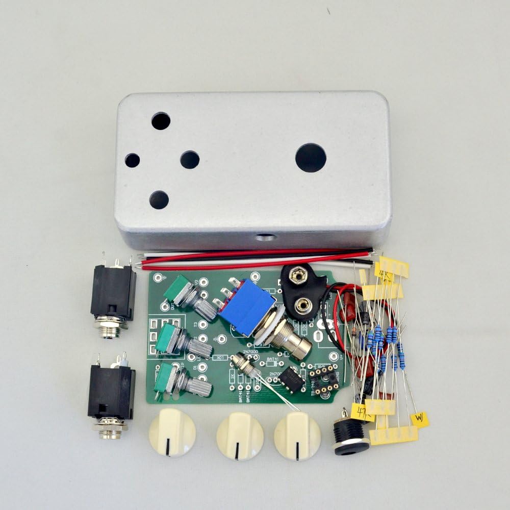 Guitar Pedal Kits Overdrive (OD1) with Pre-drilled1590B Box Hand Made