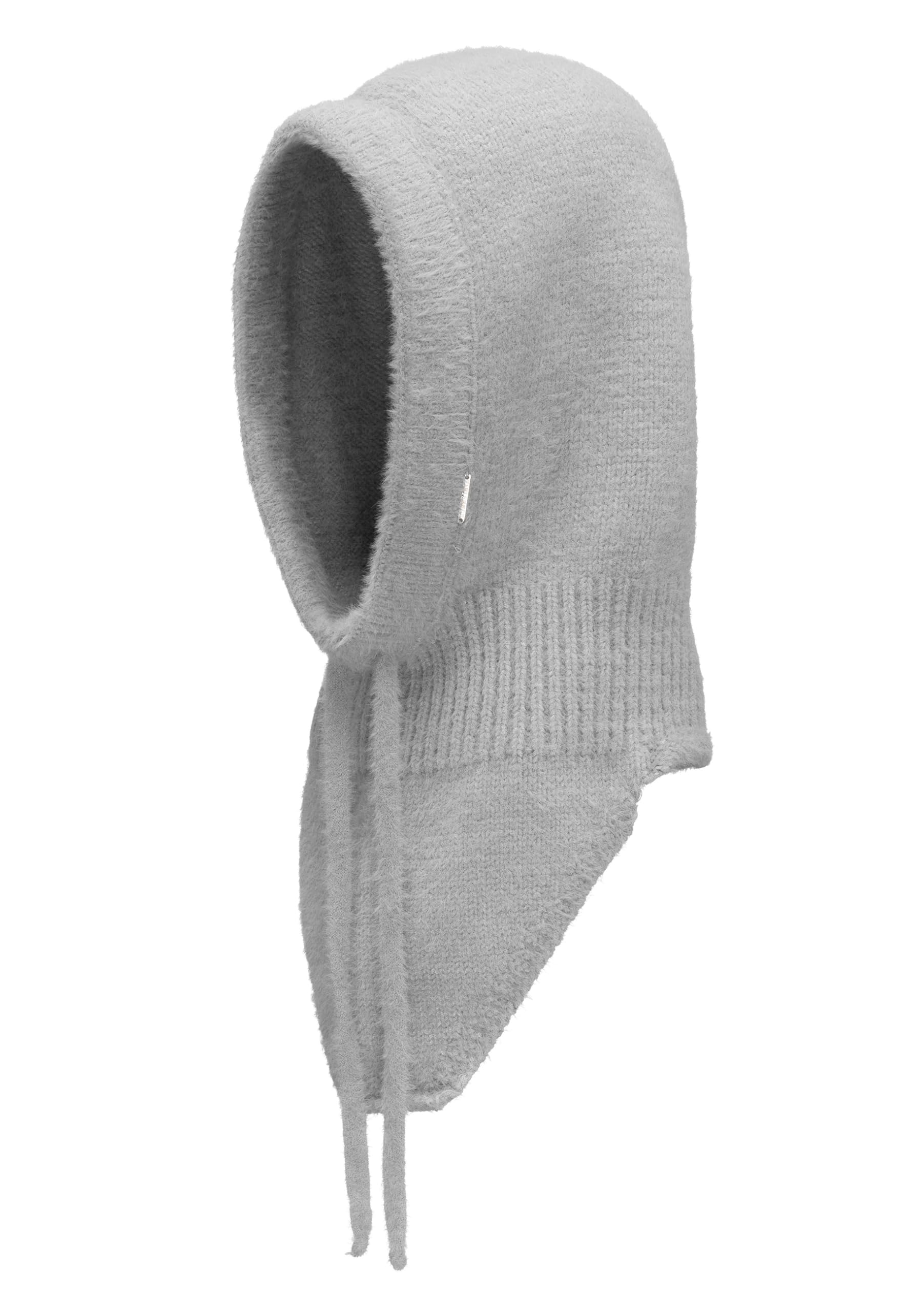 Vivisence Capucha De Invierno para Mujer Elegante Que Combina Gorro Y Bufanda En Uno con Cordón De Ajuste Y Parte Delantera Alargada para Máxima Protección contra El Frío