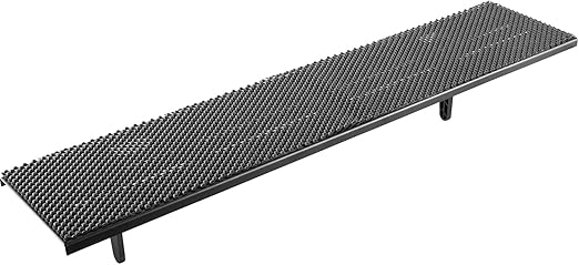 WALI TV Top Shelf, 23.6 x 5 Inch Flat Panel for Streaming Devices, Media Boxes, Speakers and Home Decor (TSH002), 1 Pack, Black