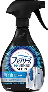 ファブリーズメン 除菌消臭スプレー 布用 クールアクアの香り 本体 370mL