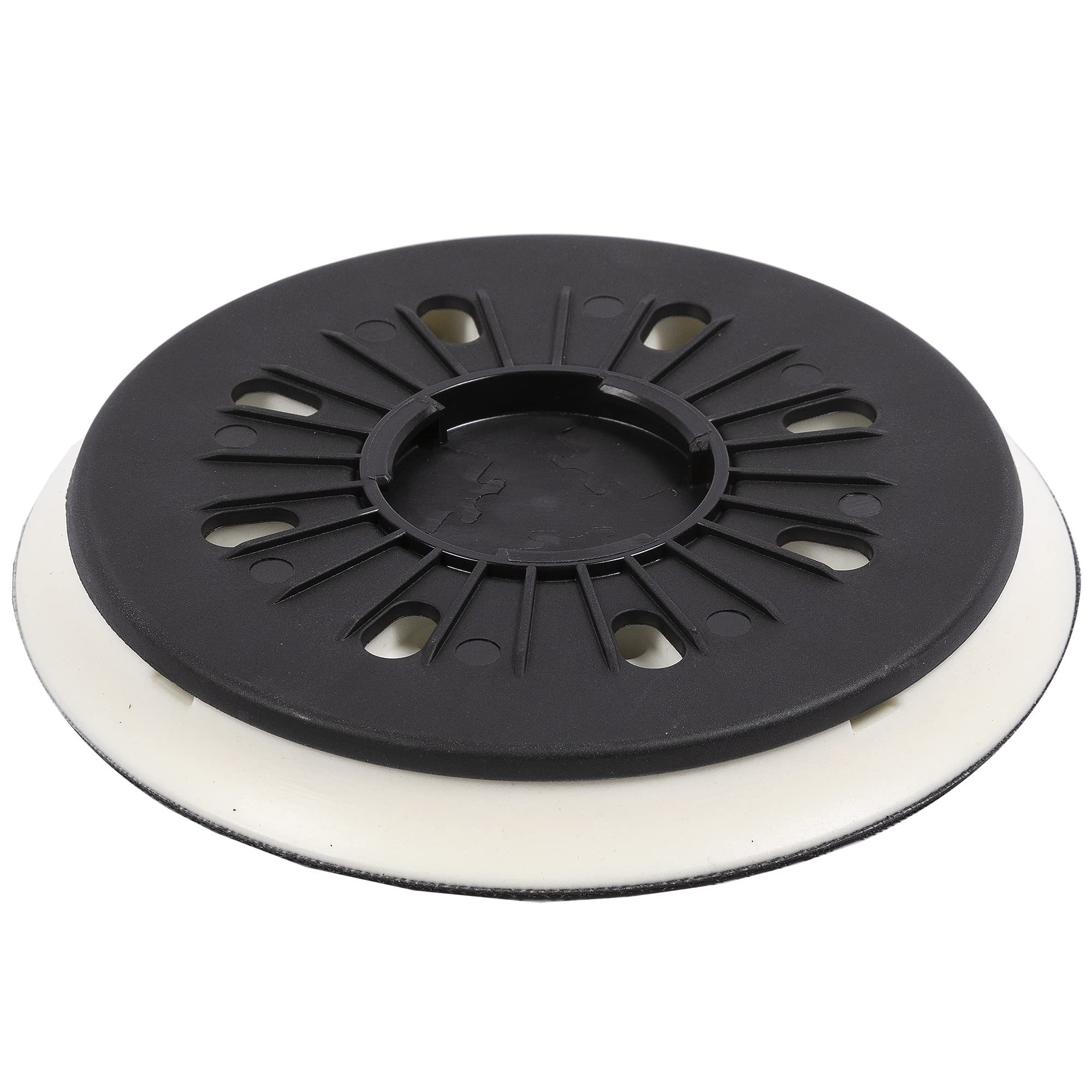 6-Inch Hard RO150 Sanding Pad Replacement, Hook&Loop M8 Thread with 33 Holes