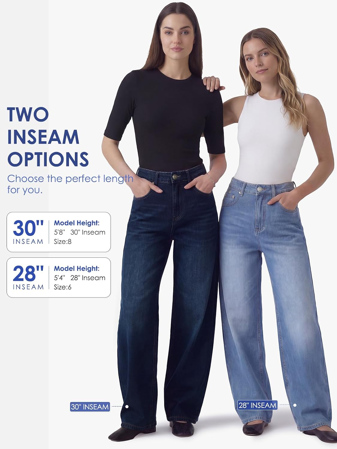 Barrel Jeans for Women,High Waisted Stretchy Trendy Wide Leg Sweatpant Jeans Relaxed Fit Baggy Boyfriend Denim Pants