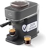 Philips Baristina Espresso Machine - Automatic Grinding Tamping & Brewing 16 Bar Coffee Machine with Grinder & Portafilter Easy Cleaning Espresso & Café Crema Black Grey (BAR305/60)
