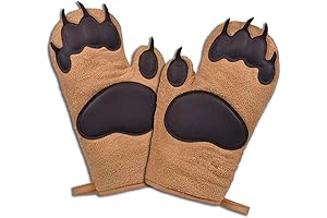 Cute Bear Oven Mitts Heat Resistant Kitchen Mitts