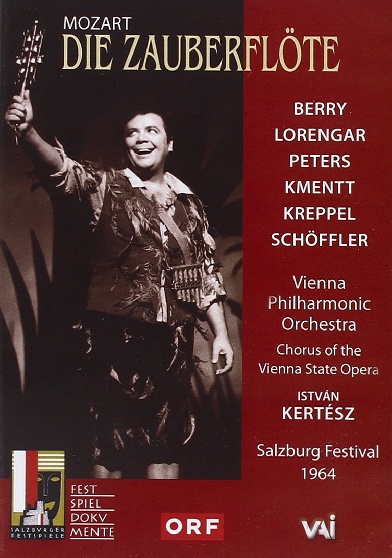 Die Zauberflöte: Salzburg Festival (Kertész) [DVD]