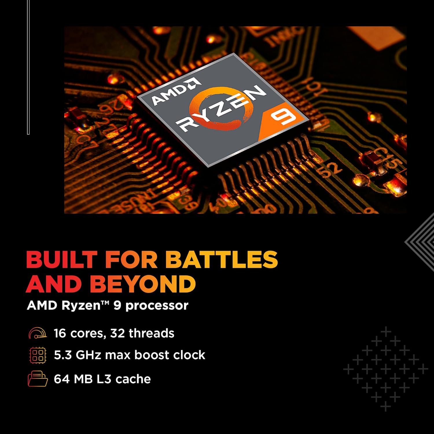 HP Omen, AMD Ryzen 9 8940HX, 8GB RTX 5070, 24GB DDR5(Upgradeable) 1TB SSD, 165Hz, 2k WUXGA, 3ms, 400 nits, 16''/40.6cm, Win11, M365* Office24, Black, 2.44kg, ap0182AX, RGB, AI Gaming Laptop 13 719Ur3o6NzL. SL1500