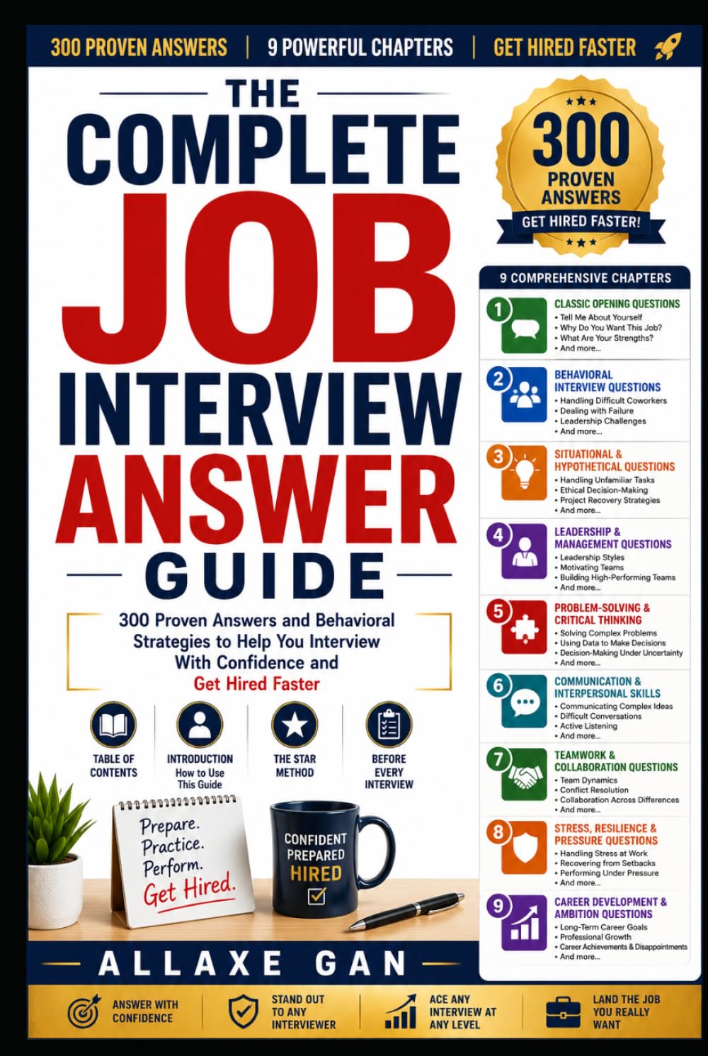 How To Answer Interview Questions - 300 Tough Interview Questions Answered