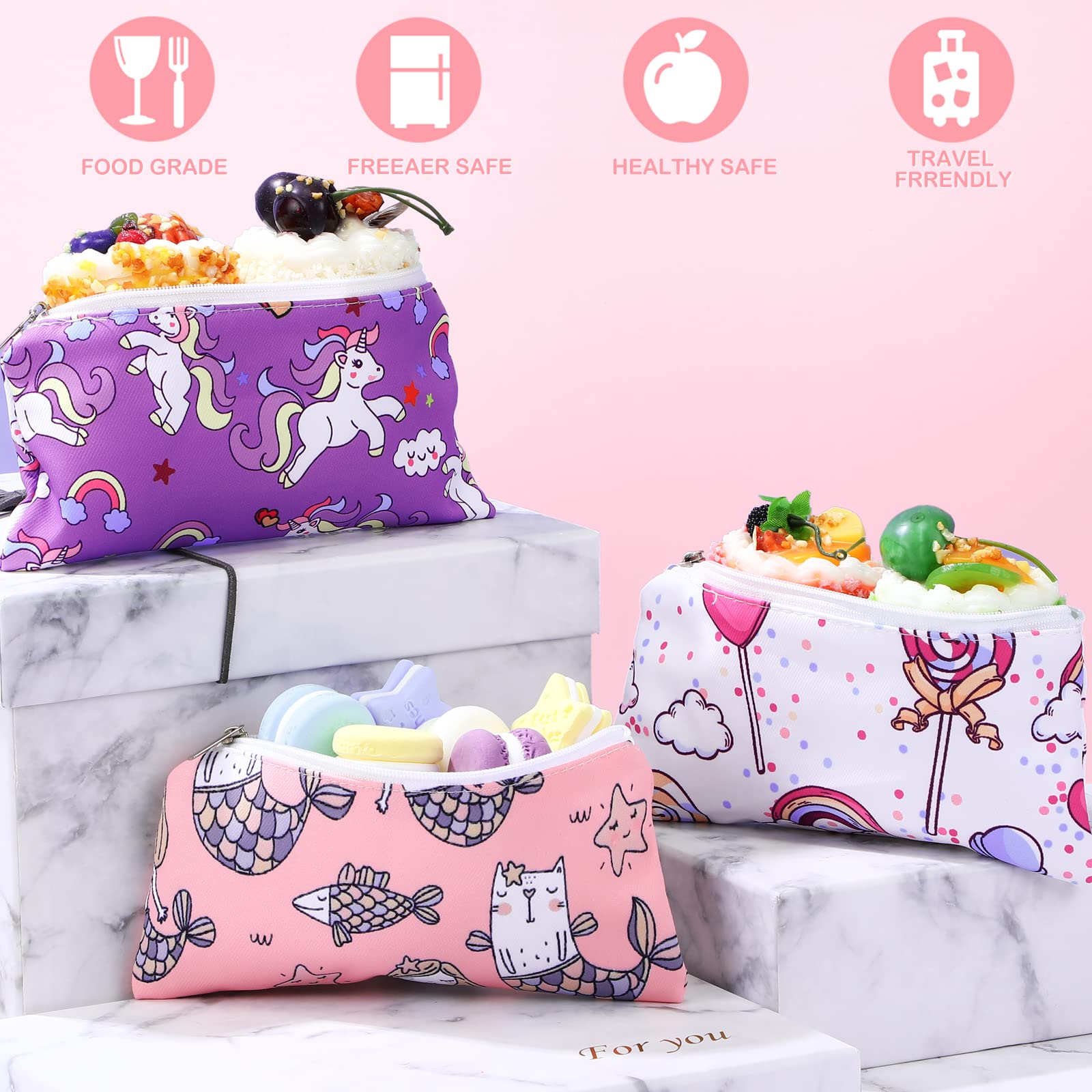 Porta Bocadillos Bolsas Bocadillo Tela Porta Sandwich Bolsas Para