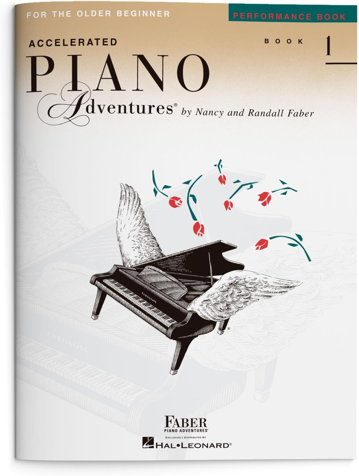 Accelerated Piano Adventures: Performance Book 1 | Piano Method Book for the Older Beginner | Sheet Music Songbook with Classical and Contemporary Pieces |Faber Piano Method Book for Teens and Adults