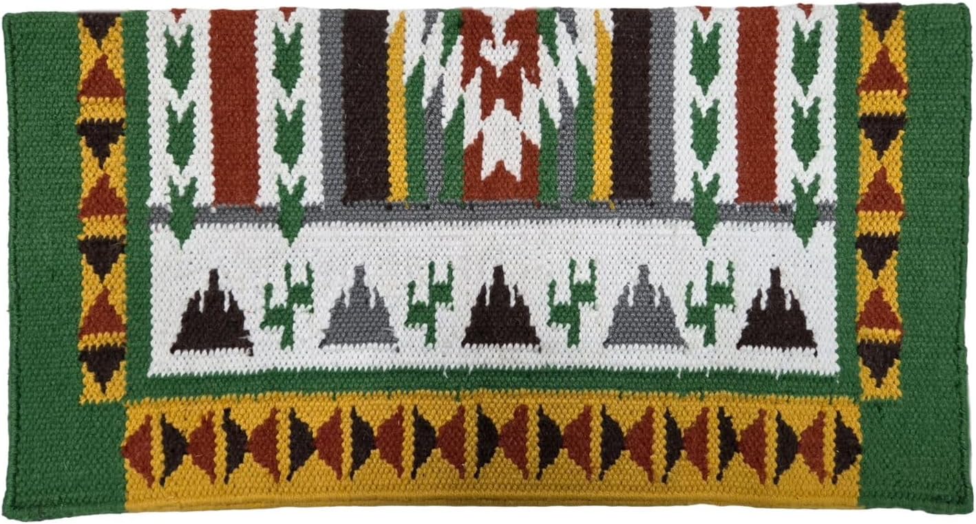 Tahoe Tack Cactus & Arrow Collection NZ Wool 34" X 36" New Zealand Wool Western Saddle Blanket 34" X 36"