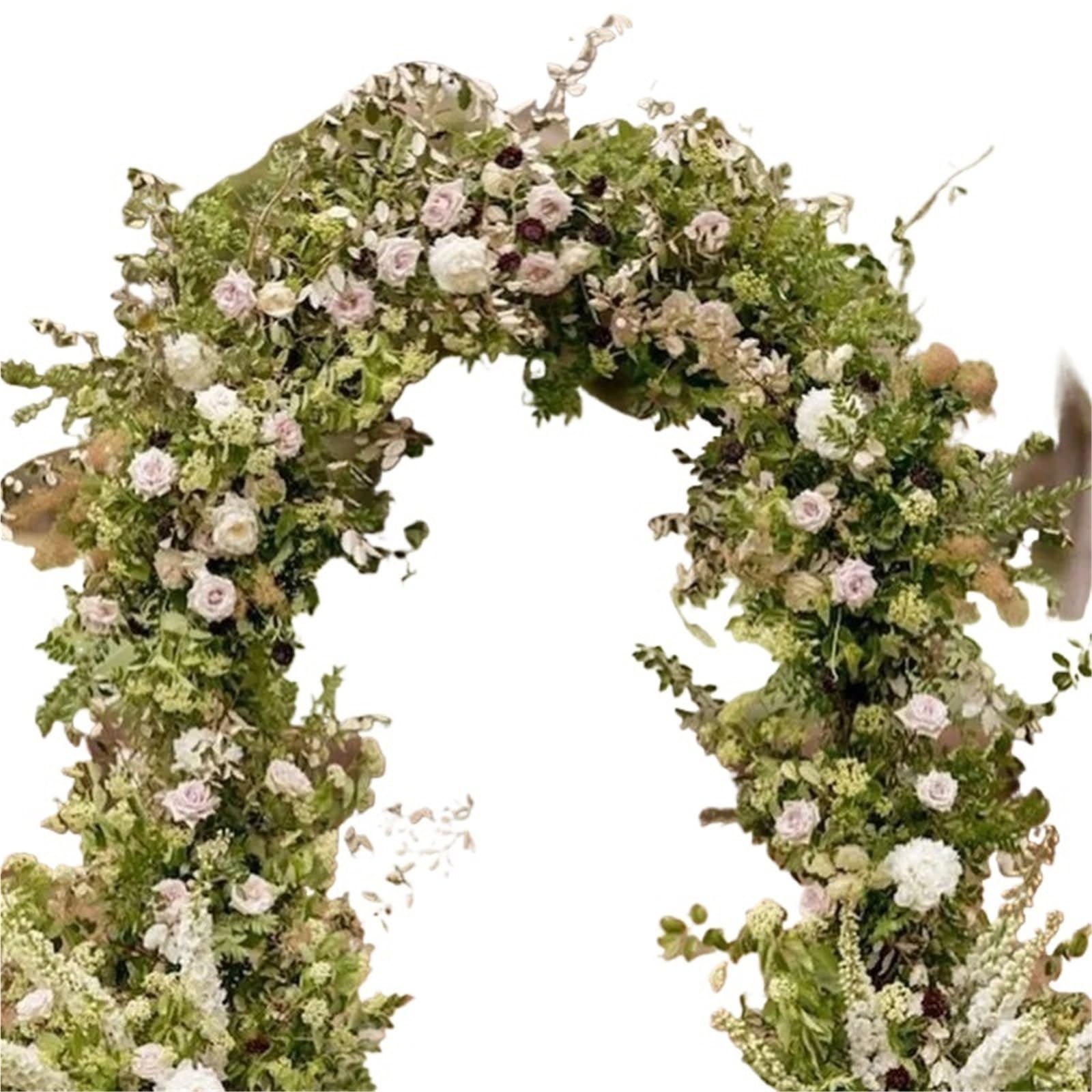 Arche de mariage stable pour support floral extérieur installation facile sur pelouse de fête