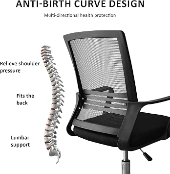 shine planet Office Chair Ergonomic Drafting Chair Tall Office Chair with Lumbar Support and Adjustable Footrest Headrest Height-Adjustable and Adjustable Reclining-1801