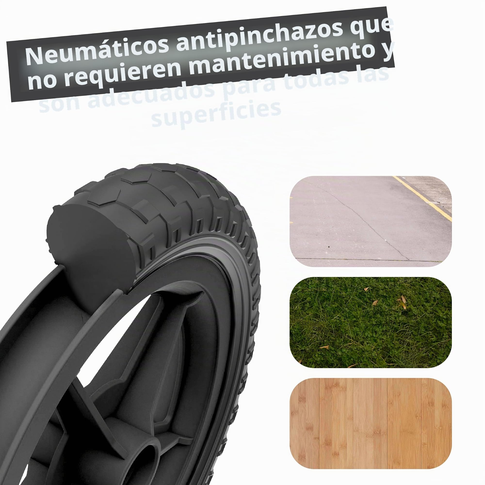 Chillafish Charlie, con neumáticos de 10 o 12 Pulgadas, con Ruedas Luminosas u Otros Accesorios