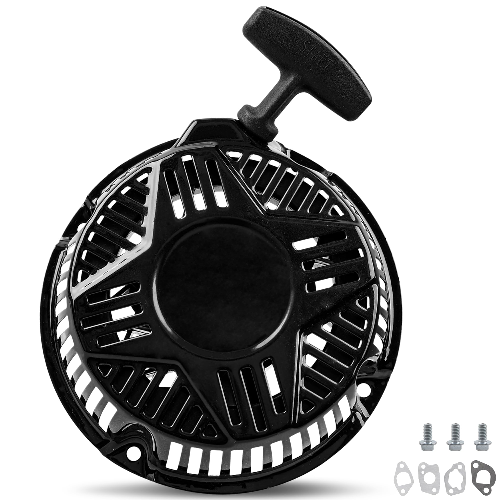 HQPASFY Conjunto de arranque de retroceso compatible con WGen3600 WGen3600DF WGen3600c WGen3600v y más generador portátil y motor Powerhorse de 212 cc