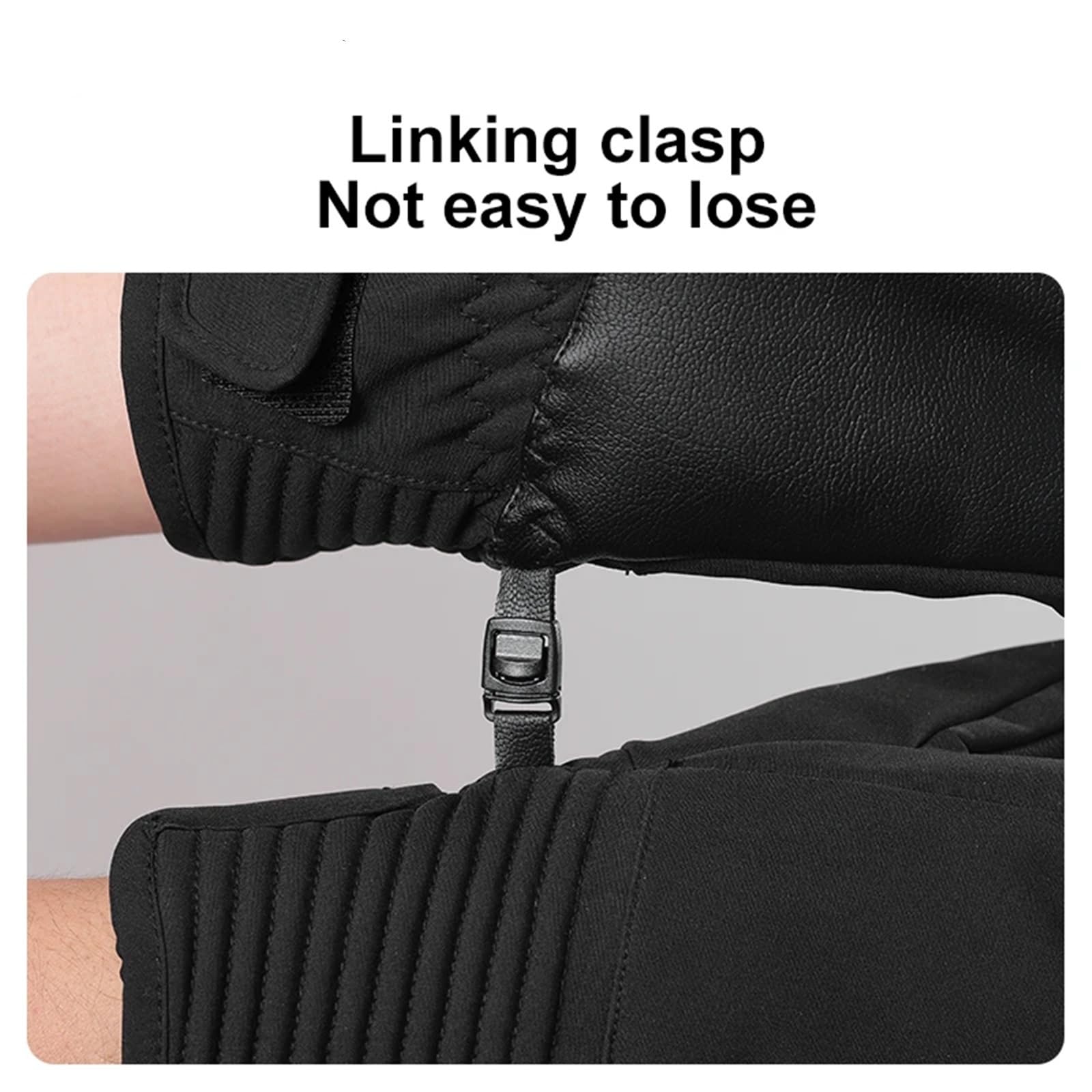 Gants d'hiver for hommes, imperméables, thermiques, cyclisme, équitation, escalade en plein air, Ski, pêche Pour Escalade