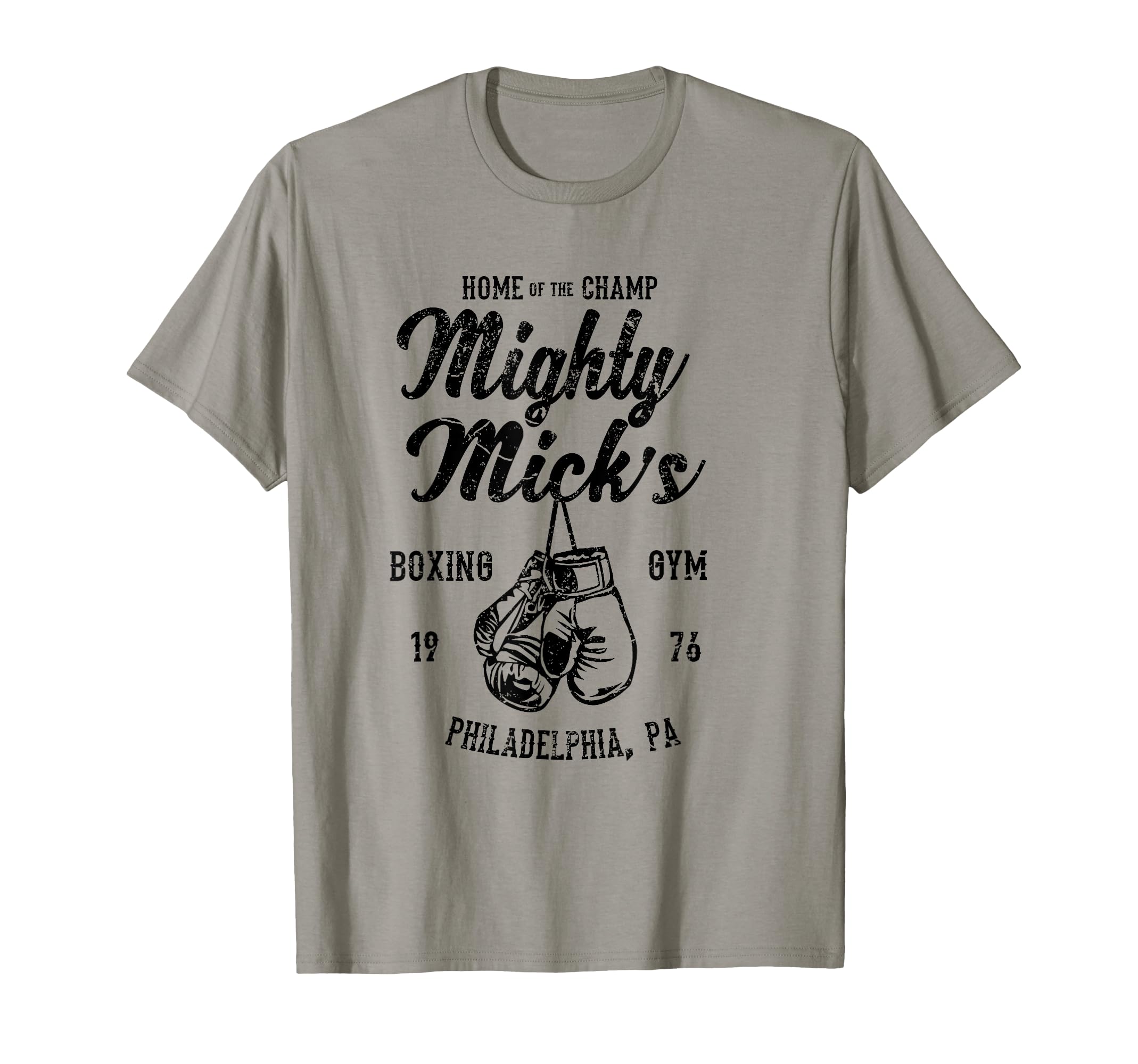 Mighty Mick's Boxing Gym Vintage Philly Sports T shirt Black T-Shirt