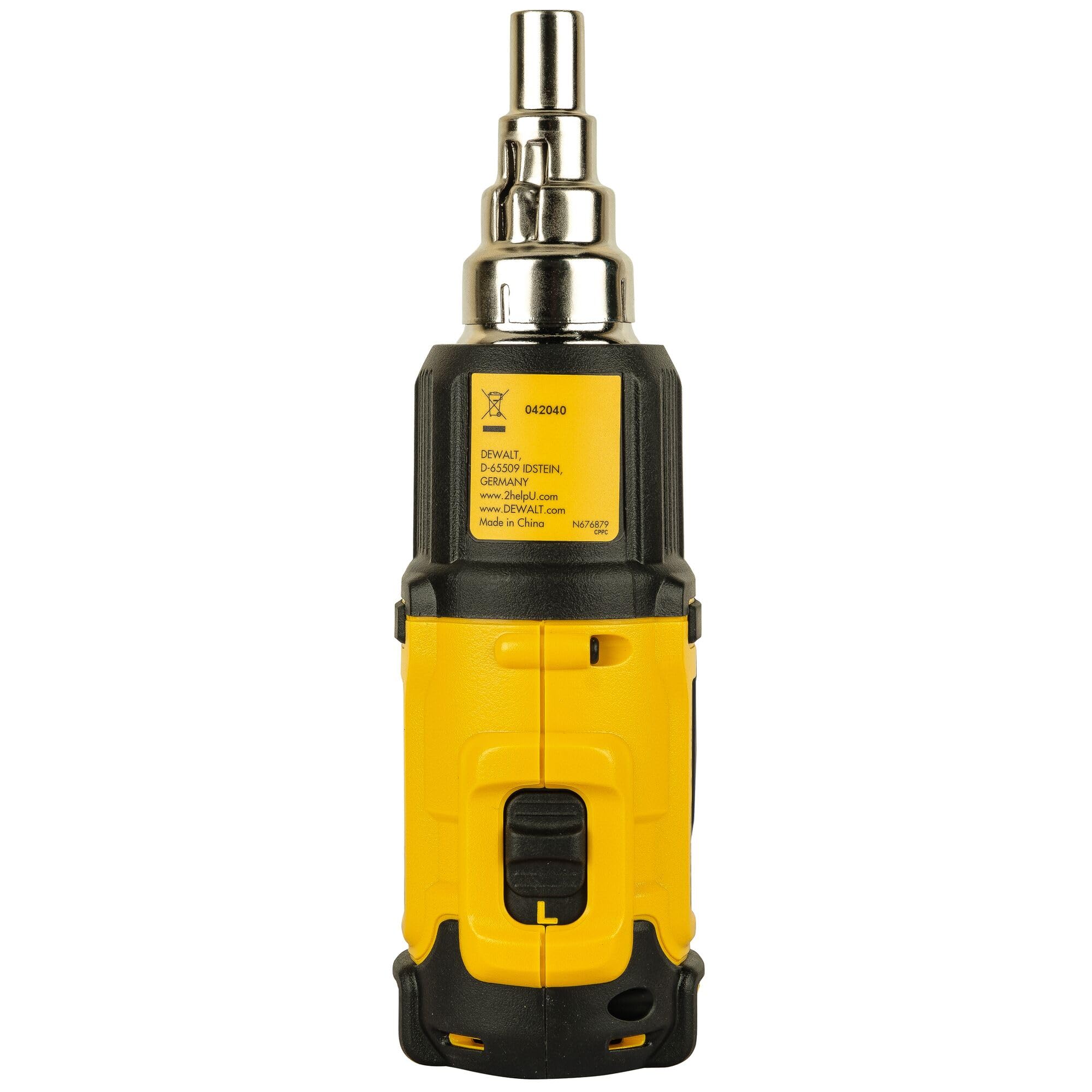 DEWALT DCE530N-XJ Pistola de Aire Caliente XR 18V 290-530°C 2 Temperaturas LED