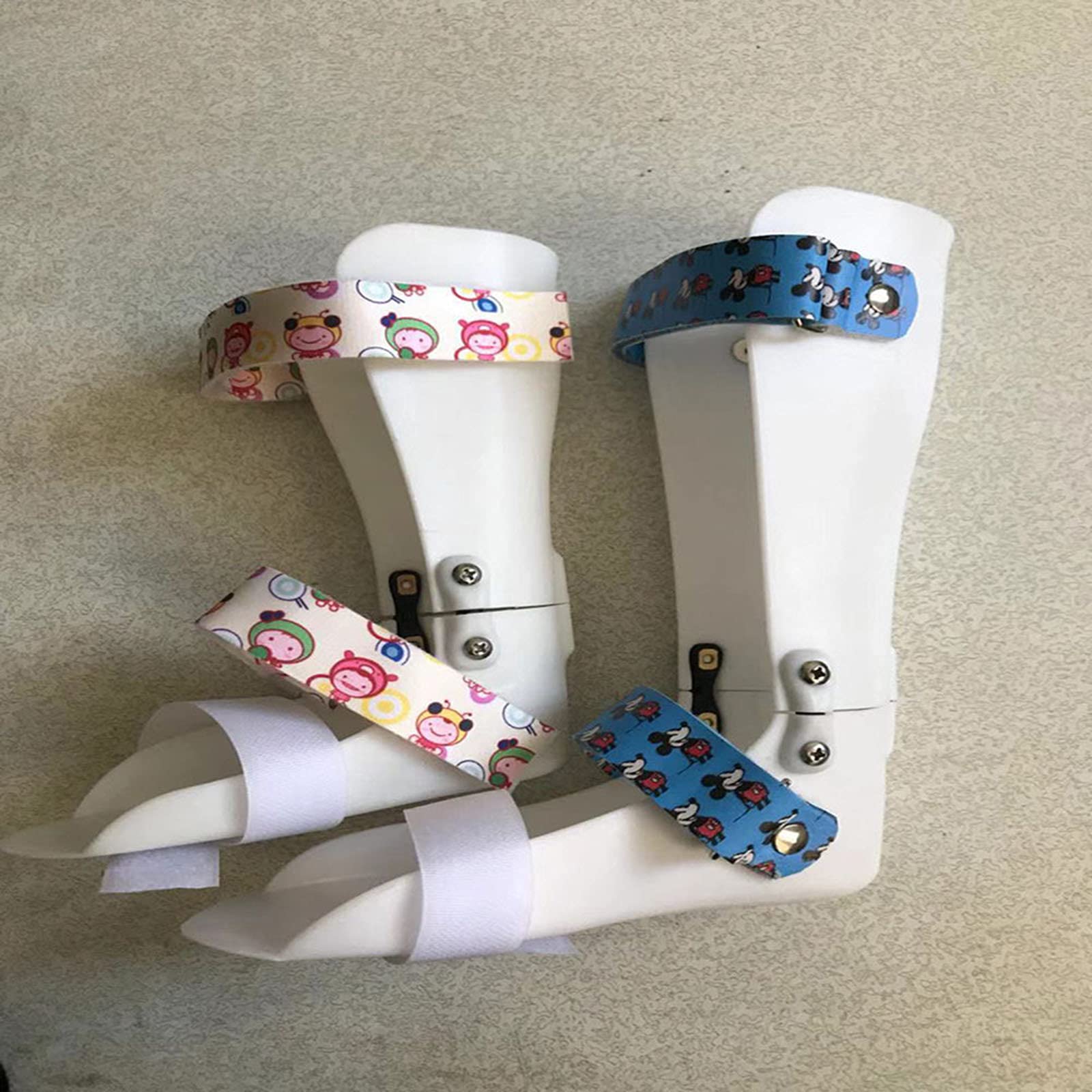 Ortesis De Pie con Caída para Niños AFO Férula De Pie con Caída para Esguince De Tobillo, Soporte De Fijación De Fractura para Corrección En Varo,Pink/Right,L