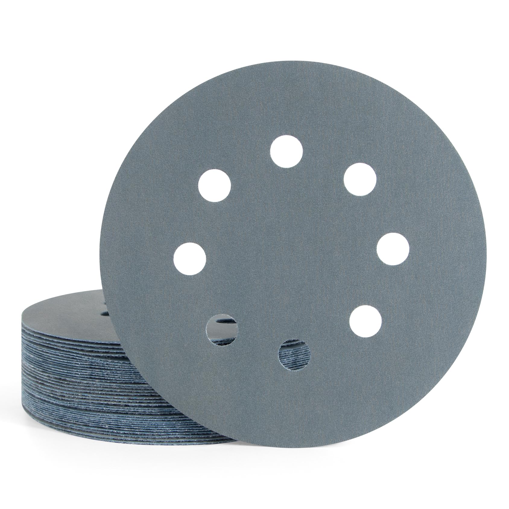 Viaky 36Pcs 125mm Wet Dry Sanding Discs, Hook and Loop Random Orbital Sander Pads 3000 Grit | Silicon Carbide Sandpaper for Wood, Metal, Furniture & Auto Polishing — image 1