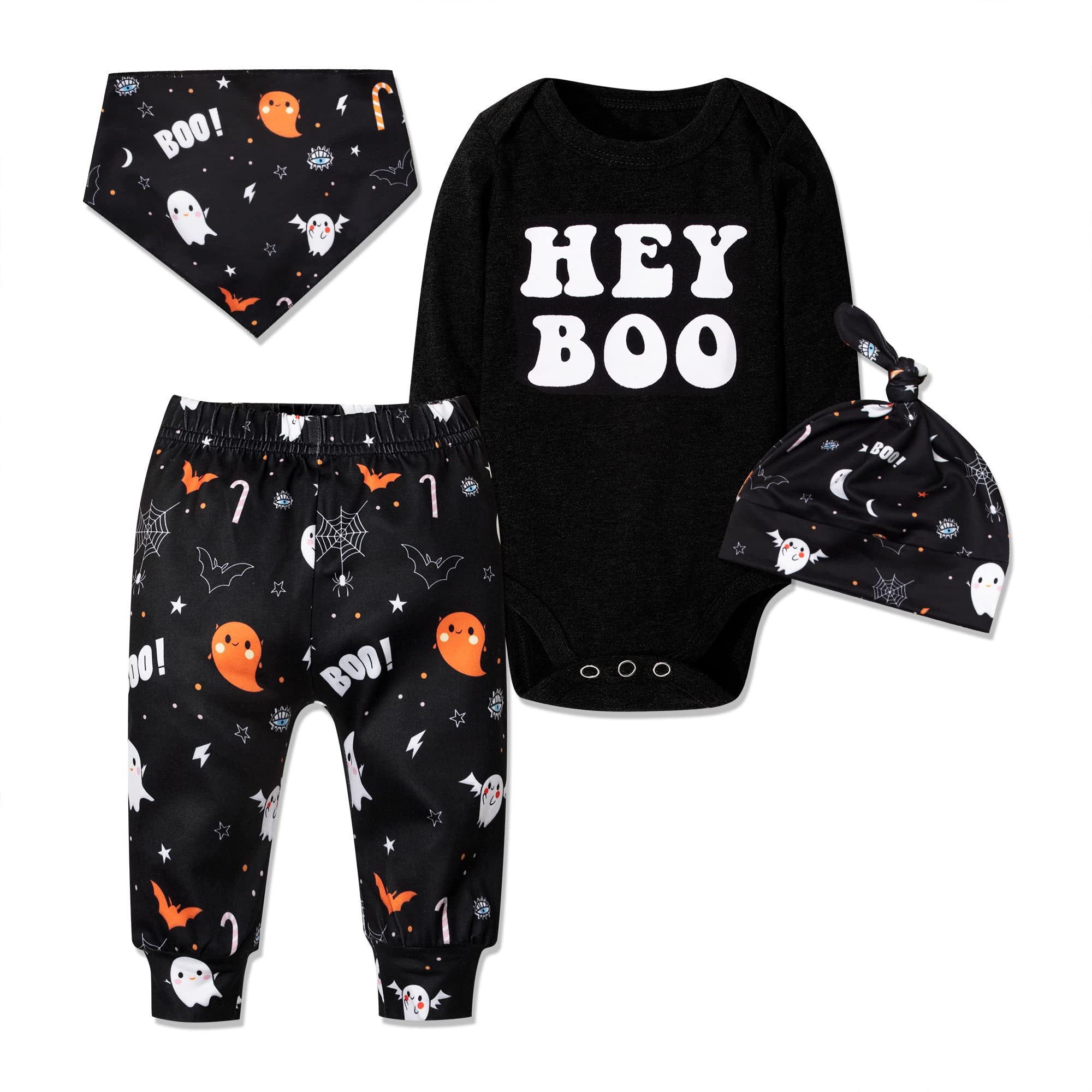Abbence Baby Halloween Girls Boys Outfit Infant Long Sleeve 6-9 Months