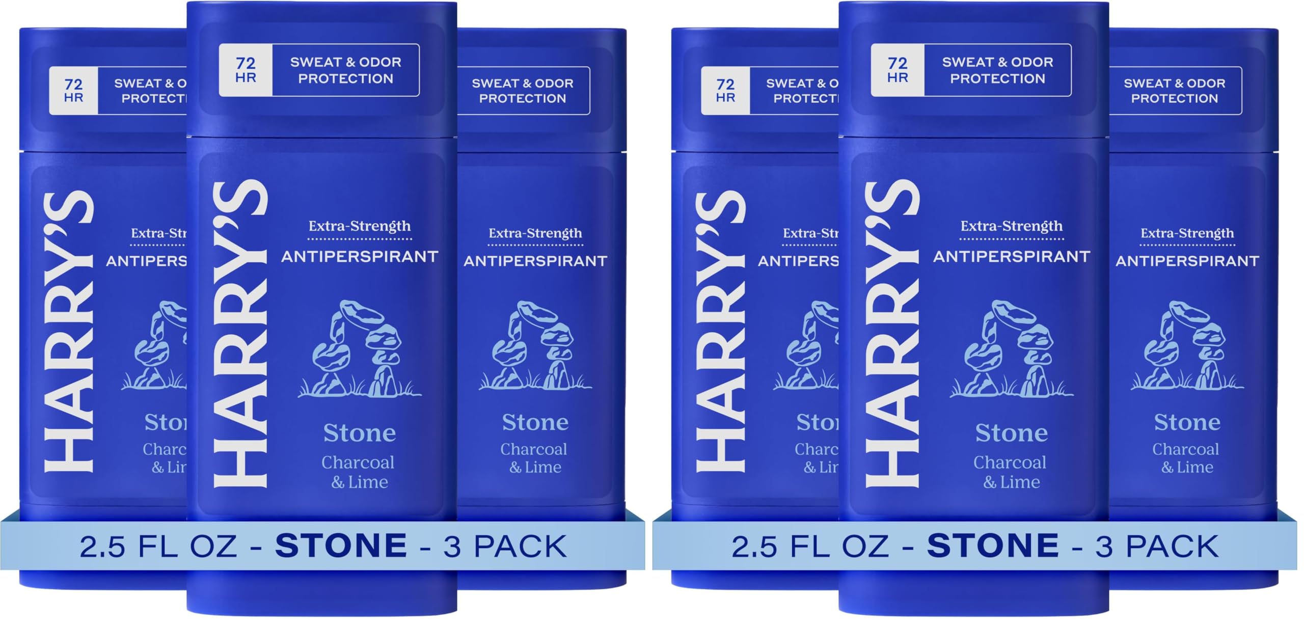 Photo 1 of 1 Harry's Extra-Strength Antiperspirant Deodorant, Sweat & Odor Control Antiperspirant for Men, Stone, 2.5 oz (1pc)