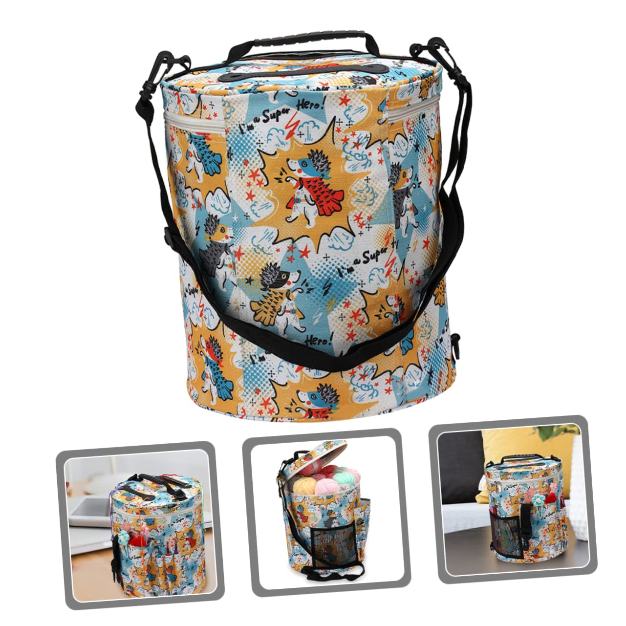 Borsa di Stoccaggio per Filati da Maglia DIY per Gomitoli