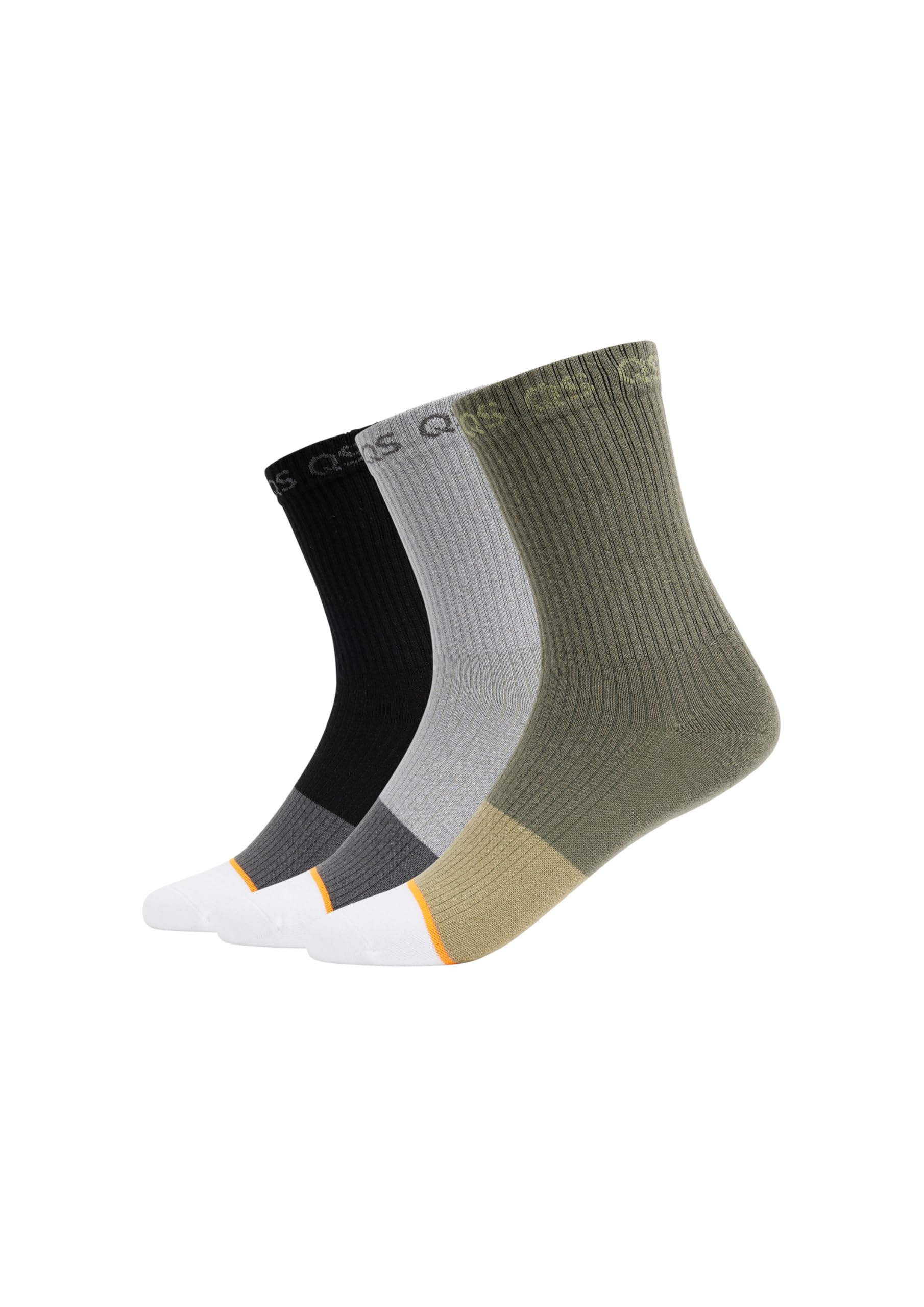 QS Retro-Socken im 3er-Pack