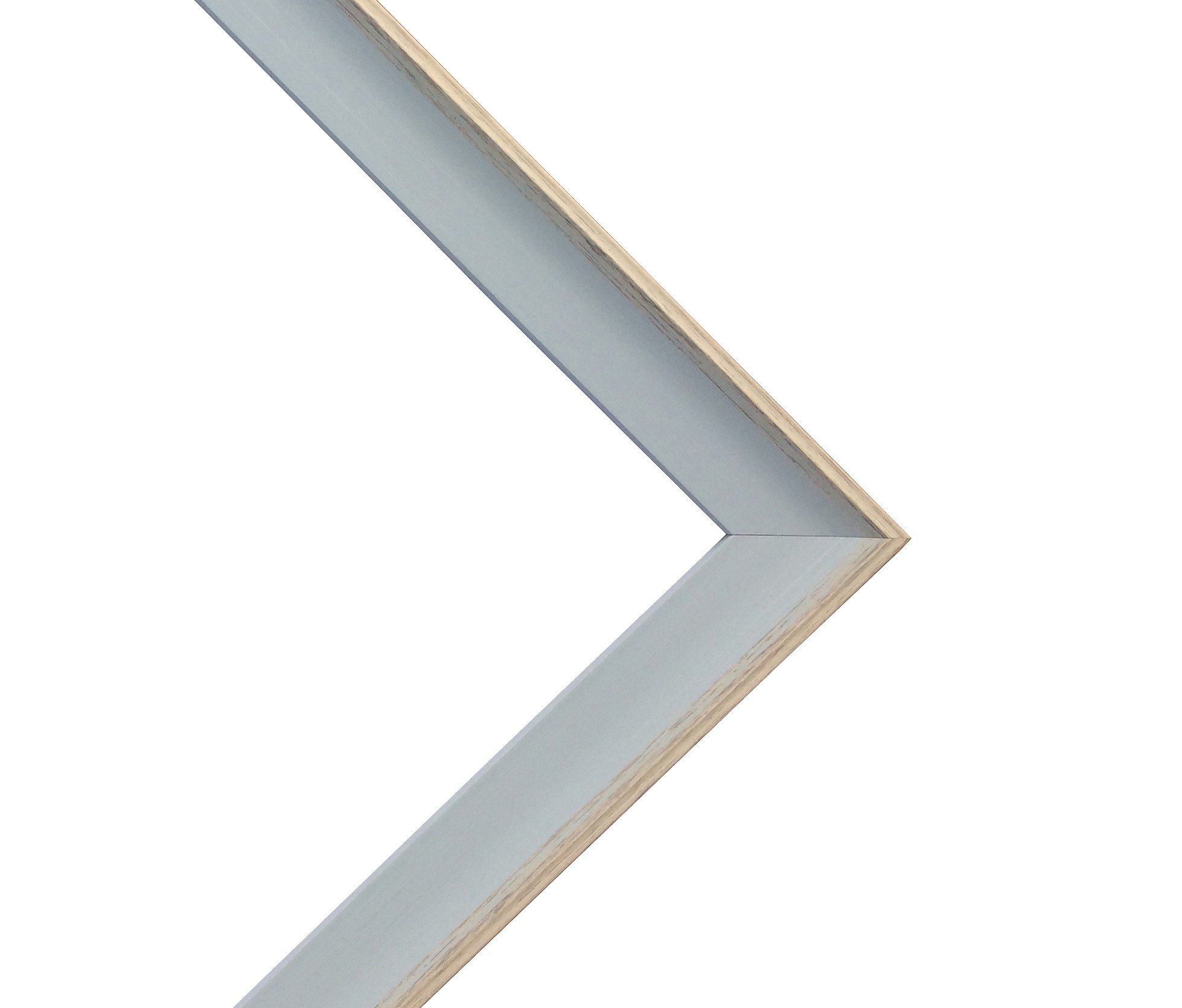 FRAMES BY POST AP-3016 niebieska ramka na zdjęcia z jasnoniebieską szarą podkładką 50 x 70 cm