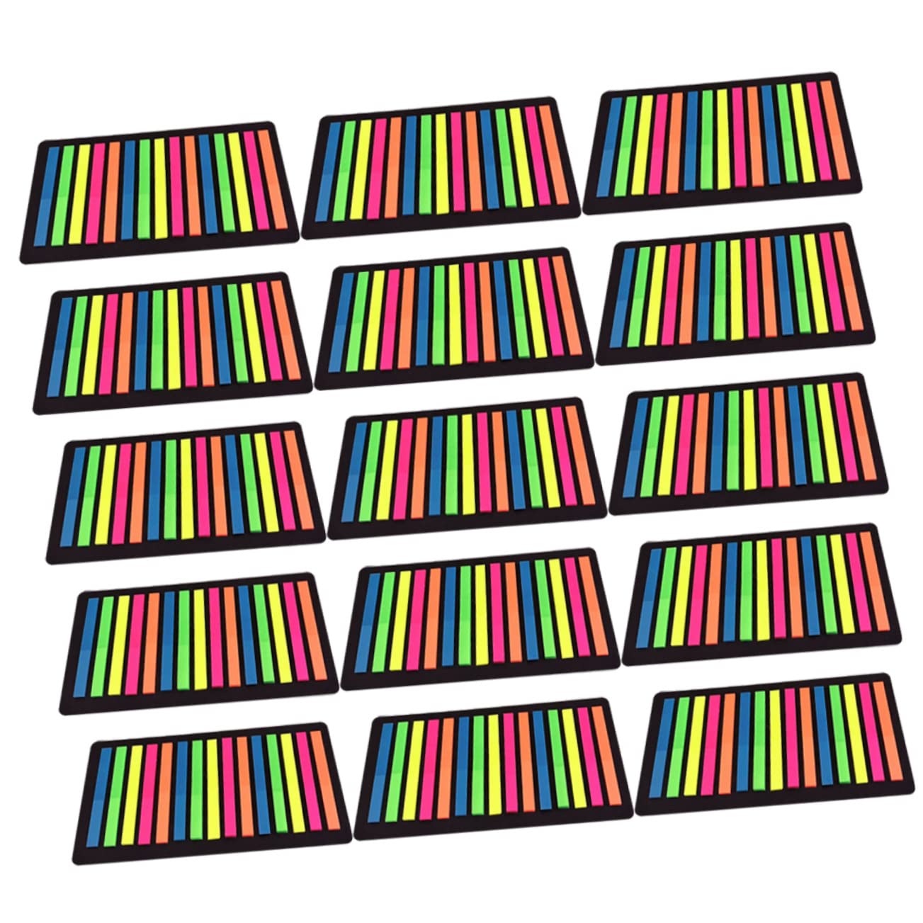 Sewroro 45hojas Marcadores De Página Adhesivos De De Para Resaltar Frases Stickers De Indexación Herramienta De Para y