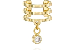 Three Lines of Style for One Earring