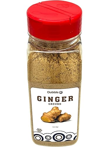 Miniatura 5 de Polvo de jengibre molido 6 onzas sin OMG Kosher Halal y sin gluten jengibre de alta calidad marca Dubble O