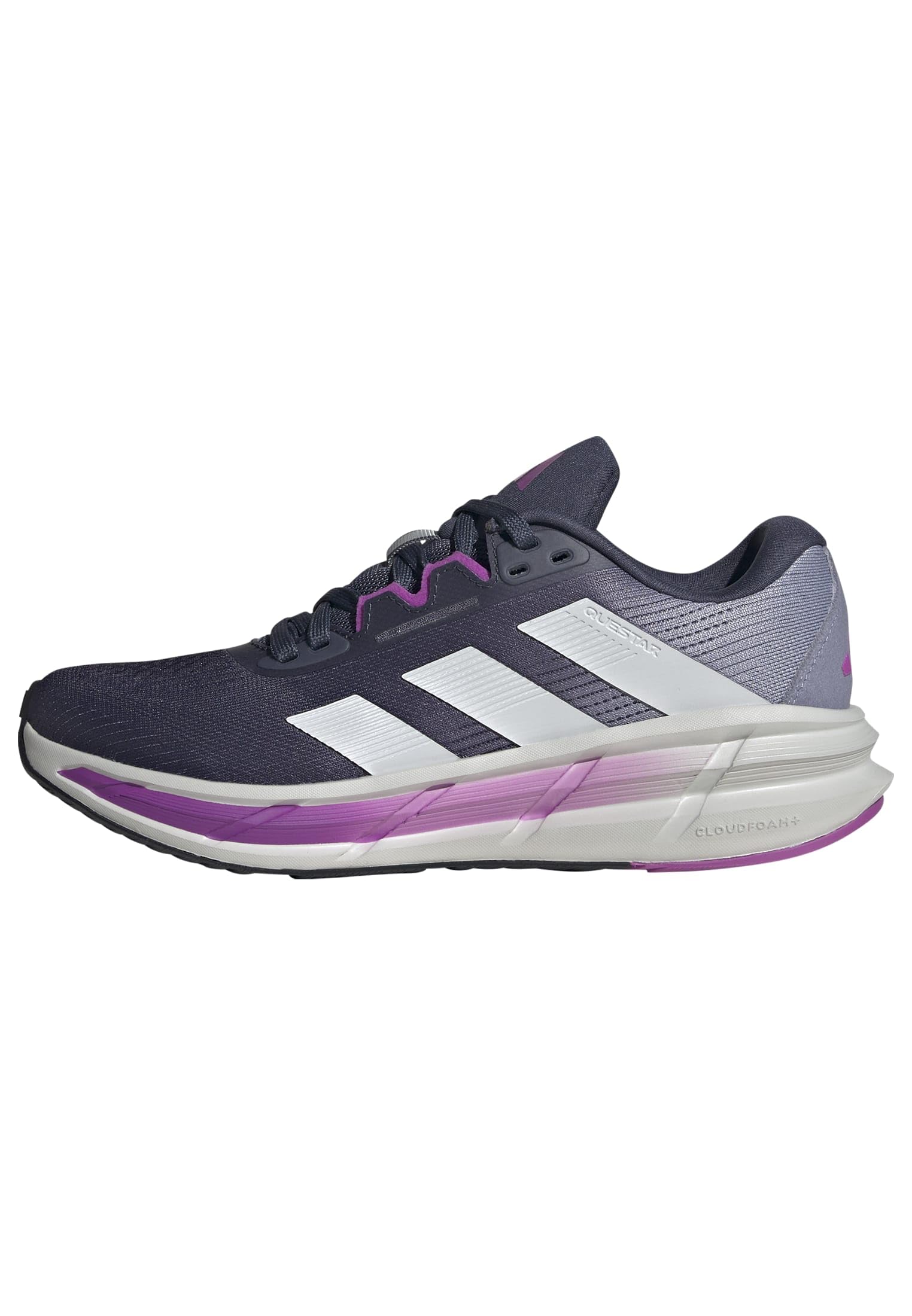 adidas Women's Questar 3 Running Shoes, Shadow Navy/Dash Grey/Purple Burst, 8.5 UK