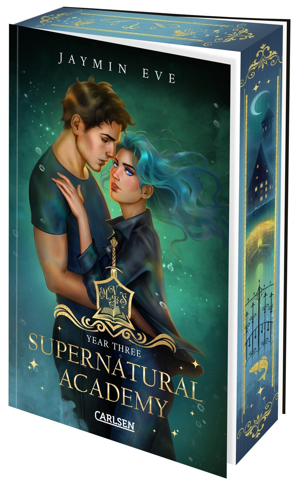 Supernatural Academy: Year Three (Supernatural Academy 3): Episches Finale der magischen New Adult-Romantasy - mit dreiseitigem Motiv-Farbschnitt (nur solange der Vorrat reicht!)