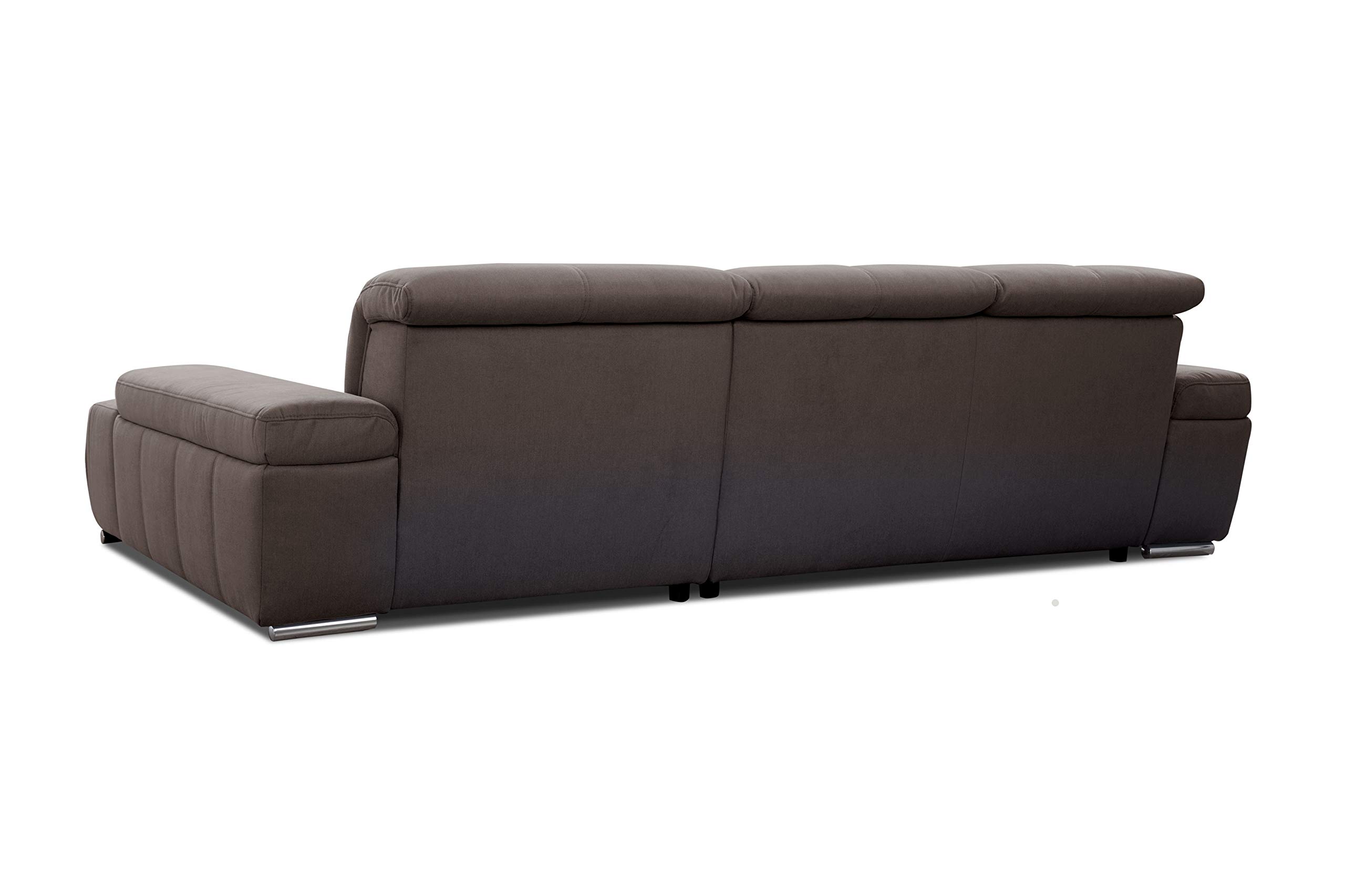 Cavadore Mistrel Coin à Ressorts ondulés Olympia Taupe 343 x 77 x 228 cm