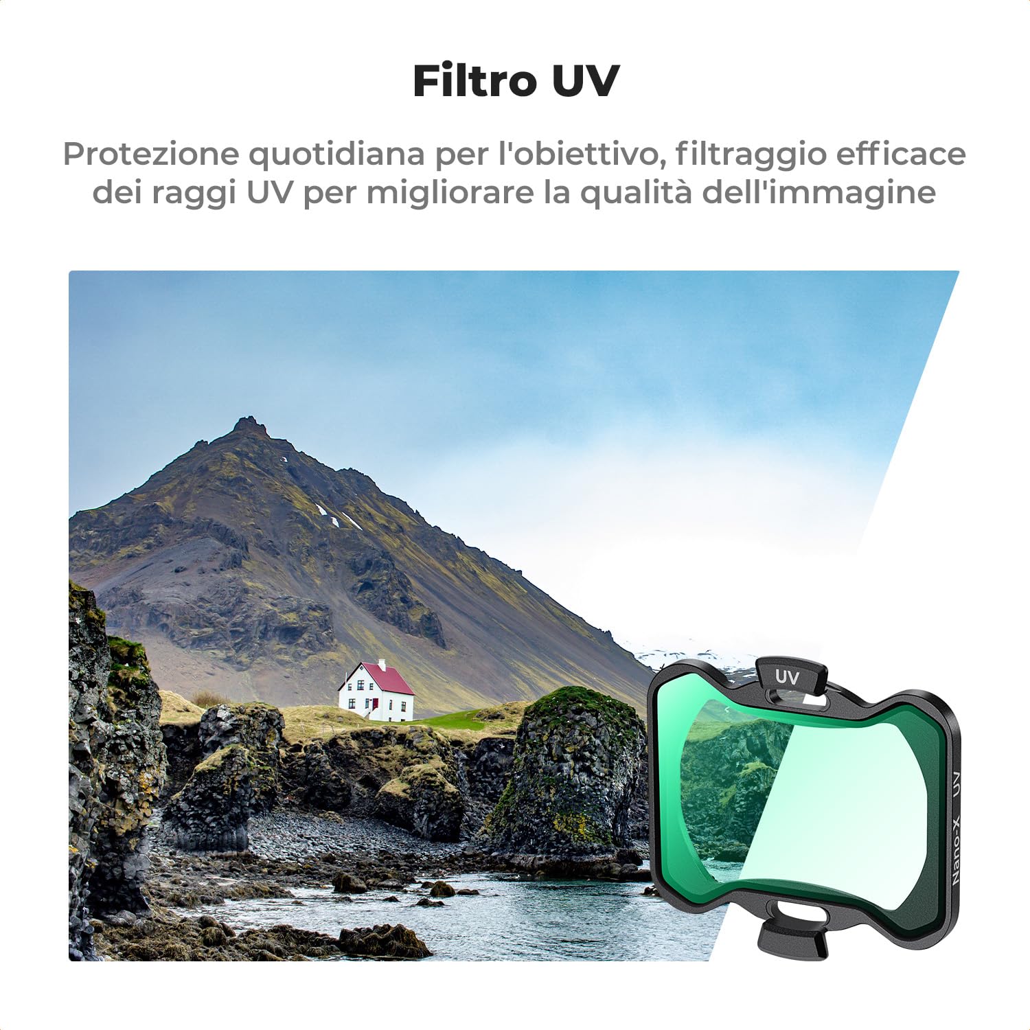 K&F CONCEPT Filtro per DJI Avata 2, Kit de ND Filtri per Avata 2 con UV, Polarizzatore Filtro PL, ND8, ND16, ND32, ND64 Compatibile con DJI Avata 2 per 28 Strati Nano Rivestimento