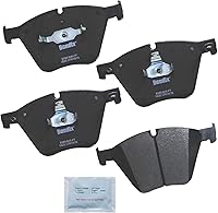 Vista 254 de Pastillas de Freno Delanteras Cerámicas Bendix Priority1 CFC430A para Modelos Selectos INFINITI G35, I30, Nissan 350Z, Altima, Juke, Maxima, Sentra