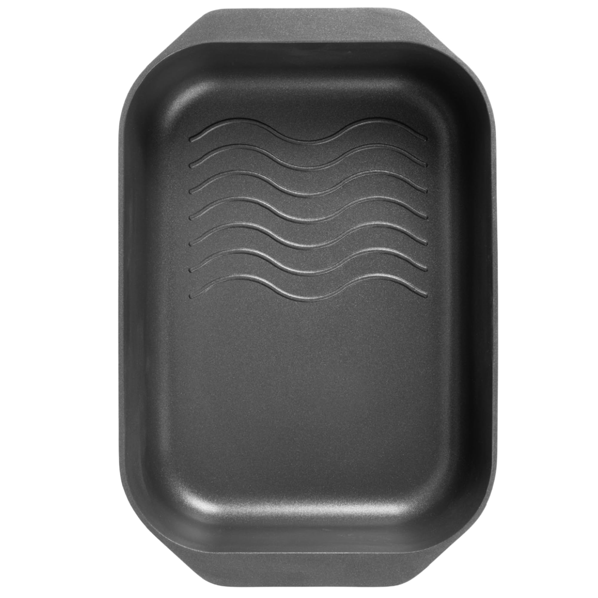 Stone&Stone Plat à Four Antiadhésif 34x8 cm Rectangulaire, Plat à Gratin Plat Lasagnes avec Revêtement Céramique Allemand Greblon Pour Induction Gaz et Four Sans PFAS PFOA PTFE + Couvercle Spatule