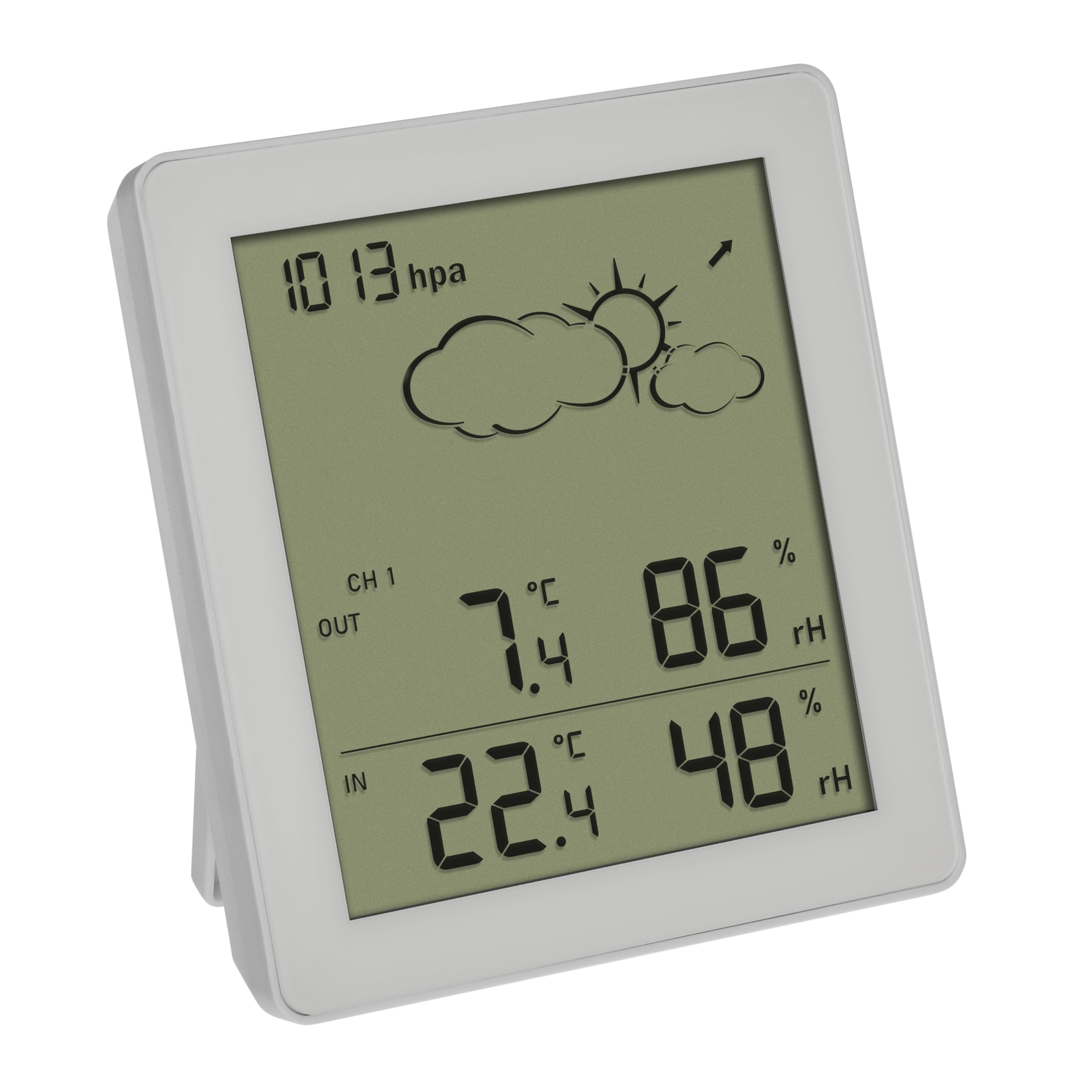 TFA Dostmann Stazione Meteo Spring Breeze Con Sensore Esterno | Display A Colori, Previsioni E Allarmi | Monitor Temperatura E Umidità - Foto 11