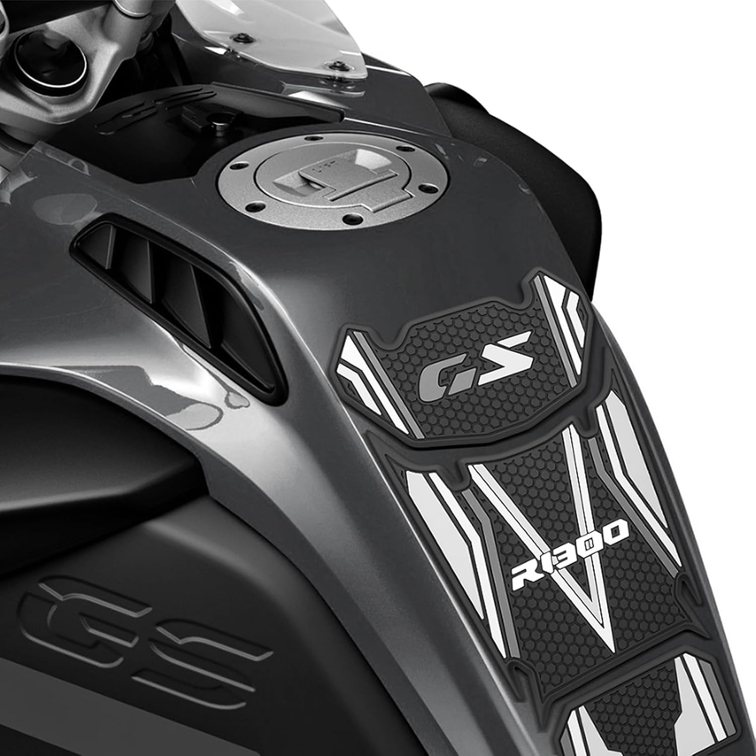 for 2025 R1300GS r1300gs Modified Motorcycle Parts Fuel Tank Sticker Protective Sticker Set, Anti-Slip Fuel Tank Side Pad 2023 2024 2025