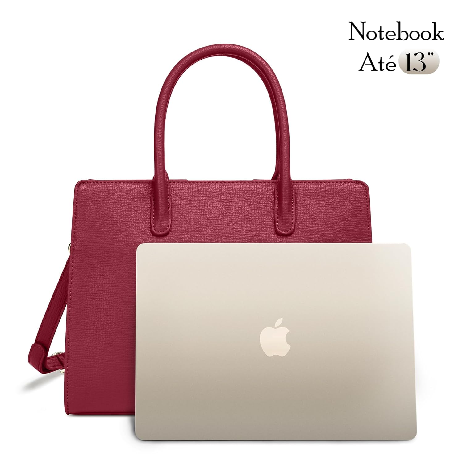 Bolsa Feminina Tote Bag média para Notebook 13″ com Alça de Mão e Transversal Couro Sintético com Zíper e Bolsos Internos Casual e Elegante em promoção! Veja a oferta e mais achadinhos de Bolsas 9 Hoje é o melhor dia para comprar Bolsa Feminina Tote Bag média para Notebook 13″ com Alça de Mão e Transversal Couro Sintético com Zíper e Bolsos Internos Casual e Elegante com aquele preço maroto! Promoção! Aproveite a oferta! 9