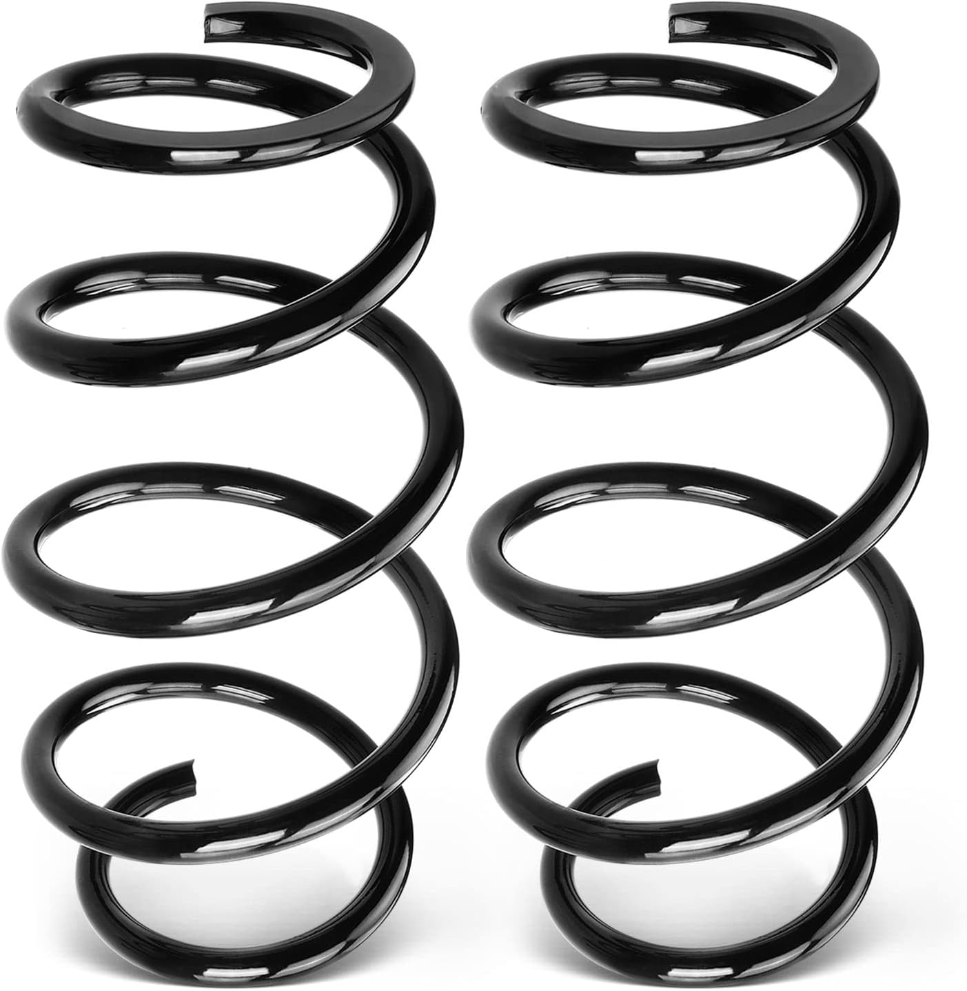 A-Premium Front Coil Springs Compatible with Toyota Venza 2009-2015 2.7L 3.5L, Driver and Passenger Side, 2-Pack, Replace# 481310T010, 481310T020