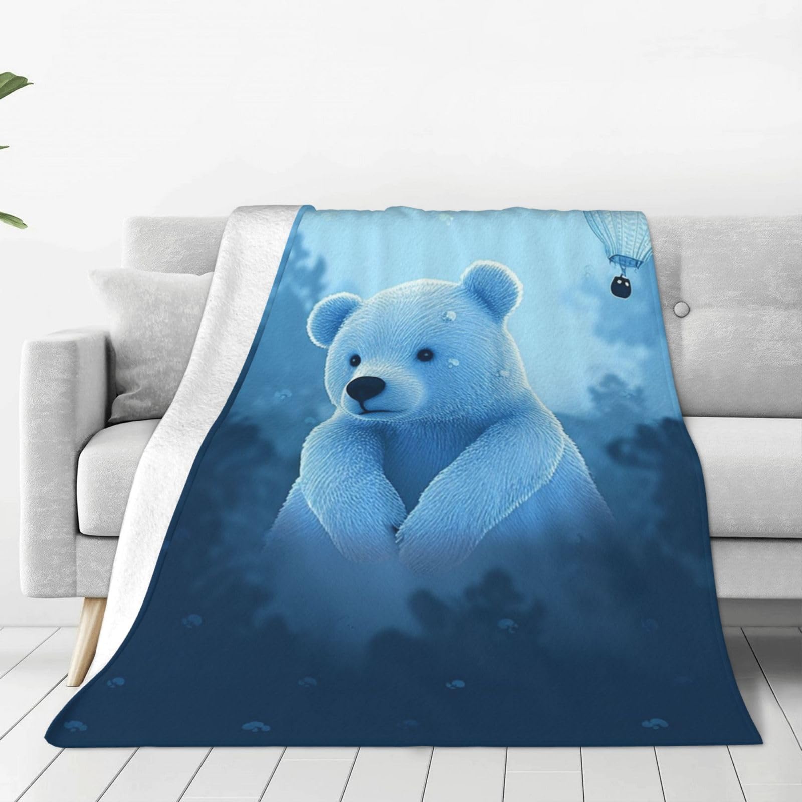 Couverture flanelle microfibre super douce couverture légère canapé