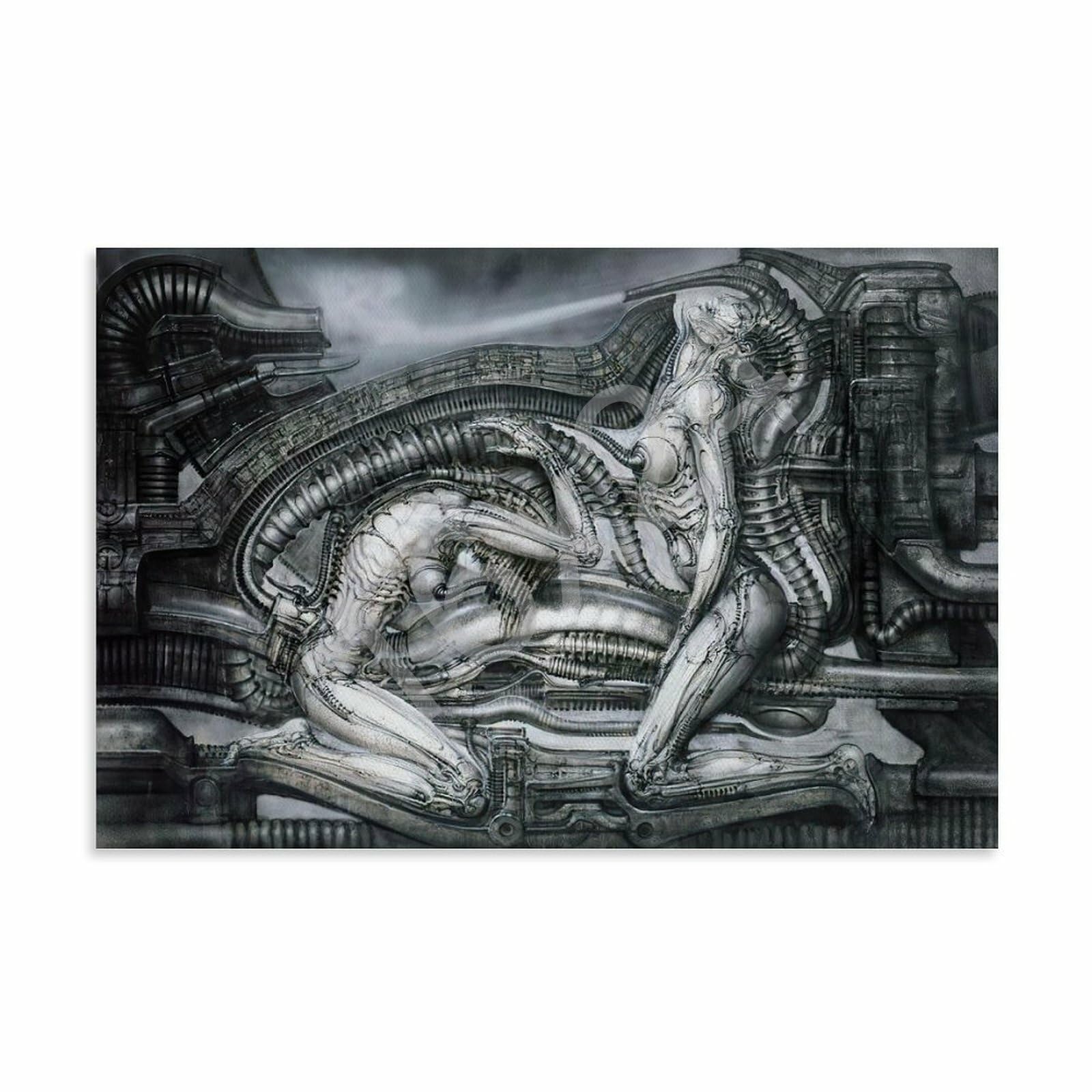 Amazon.com: Pósteres de arte de fantasía HR Giger, arte de pared